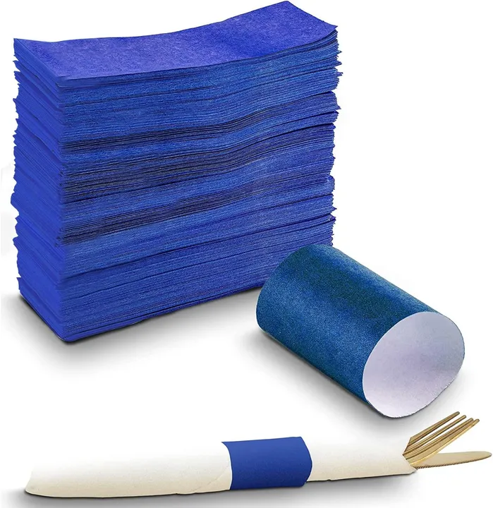 MT Products Self-Adhering Bond Paper Napkin Band - Pack of 750