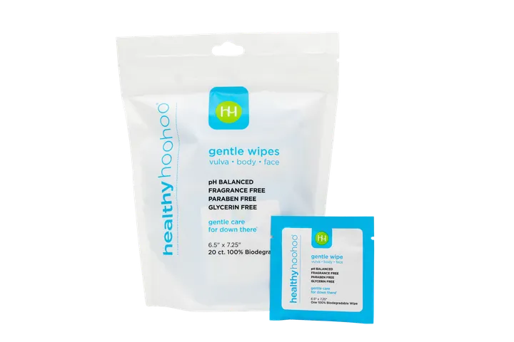 Rif care Biodegradable Gentle Wipes By Healthy Hoohoo