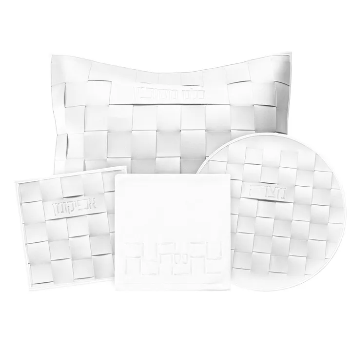Waterdale Collection Woven Leather Pesach Set