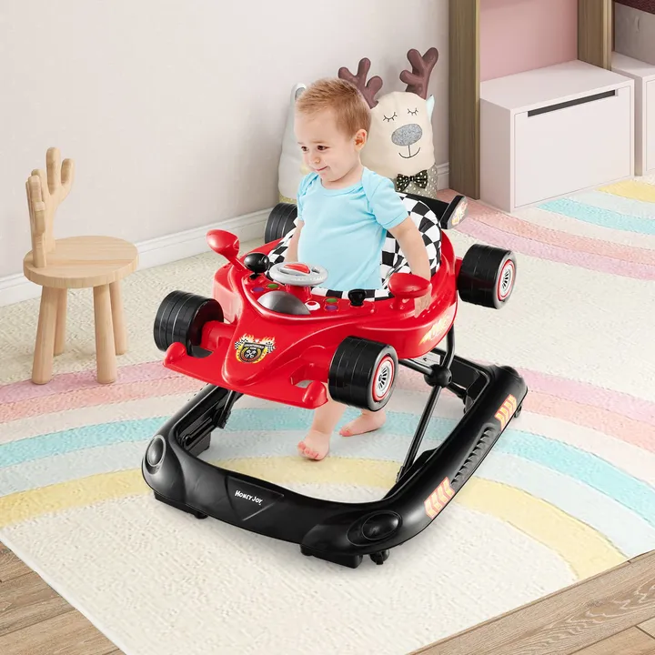 Gbruno Store Convertible Baby Walker With 3 Adjustable Height Settings