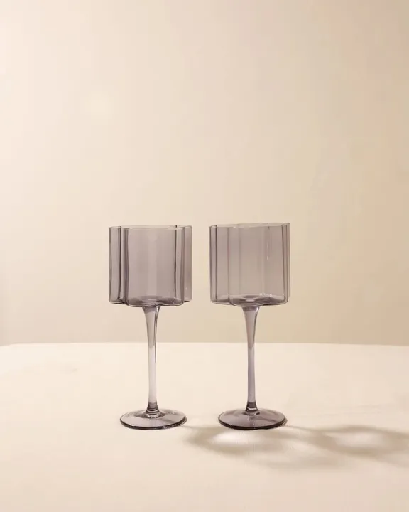 Casa Amarosa Vinolier Smoked Wine Glass