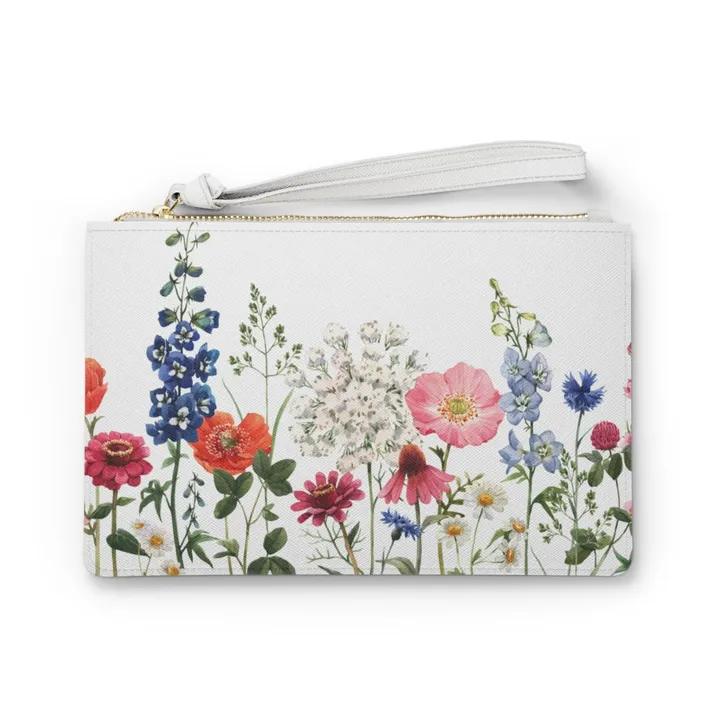 Onetify Vegan Zipped Clutch Bag