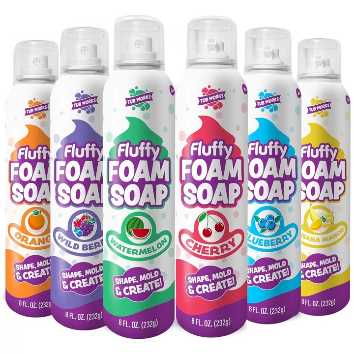 Tub Works Fluffy Foam Soap - Variety