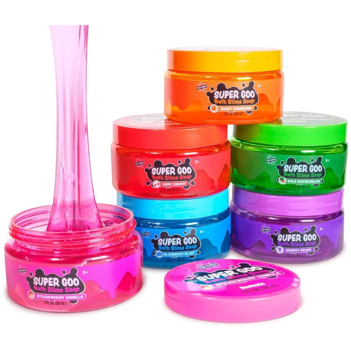 Tub Works Super Goo Bath Slime Kids Soap Bath Toy - Classic