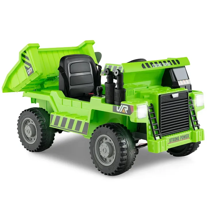 Gbruno Store Kids Ride On Dump Truck 12V Ride On Car With Electric Dump Bed