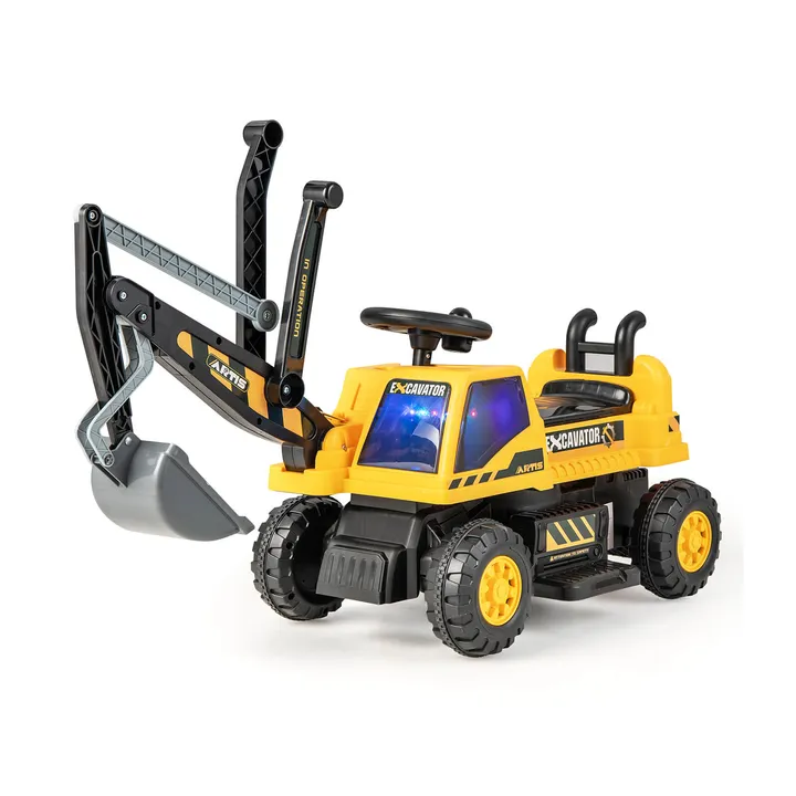 Gbruno Store Kids ASTM Certificated Powered Ride On Bulldozer W/ Front Digger
