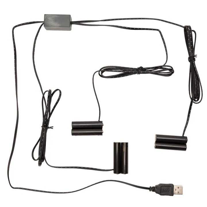 Melrose International No More Batteries 2 AAA Replacement w/ 3 to 1 Connector 