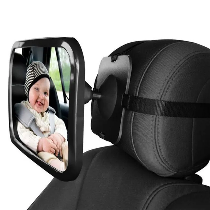 Onetify Adjustable Wide View Rear Seat Car Mirror