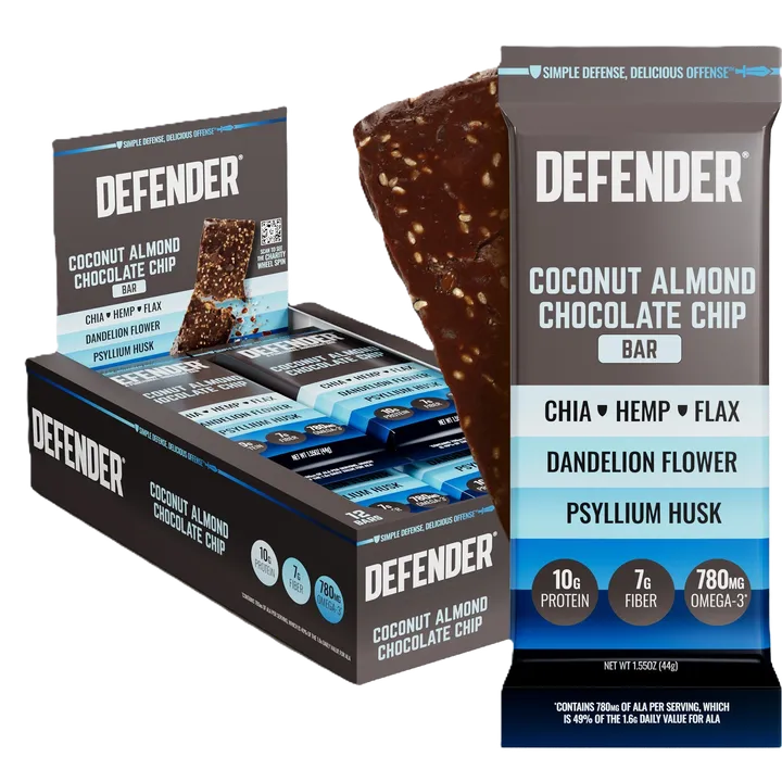 Defender Coconut Almond Chocolate Chip