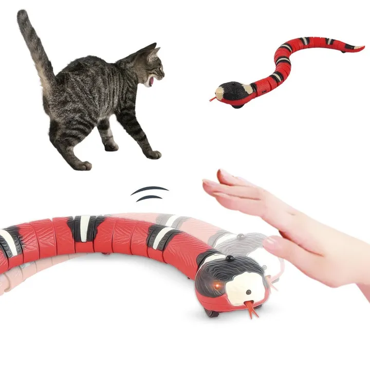 Onetify Electronic Snake Cat Toy