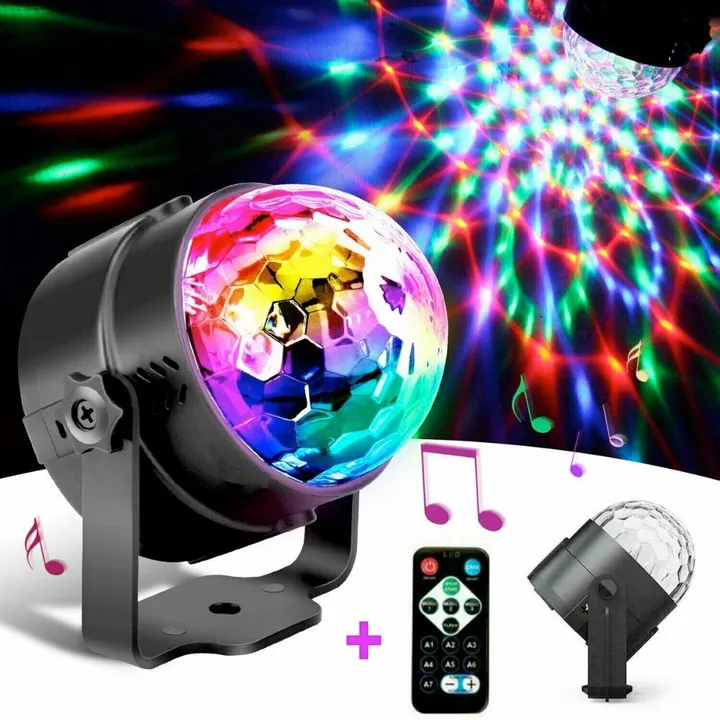 Onetify LED Party Projector Light With Sound Activation
