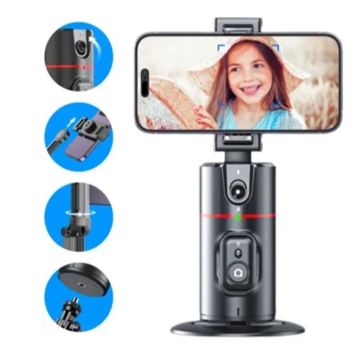 Onetify Dragon SmartTrack Stabilizer With Facial Tracking and Selfie Light