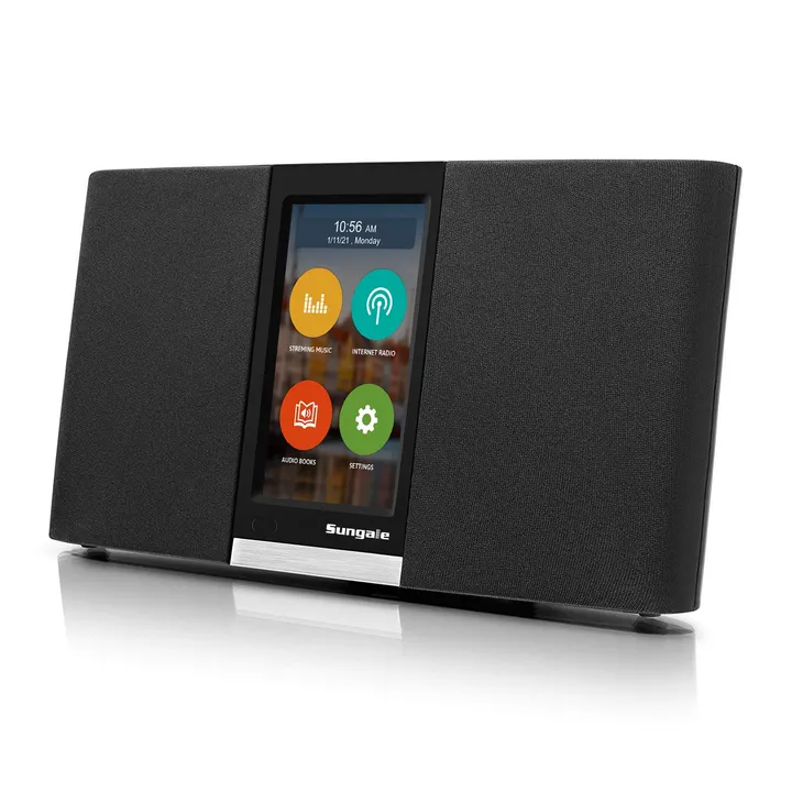 Sungale Internet Radio With Streaming Music and Variety of Audio Entertainment