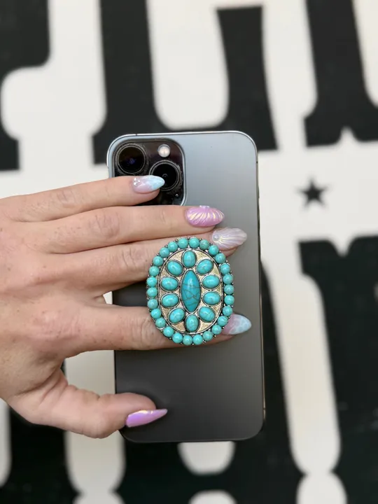 Dani Morgans Stone Concho Phone Grip