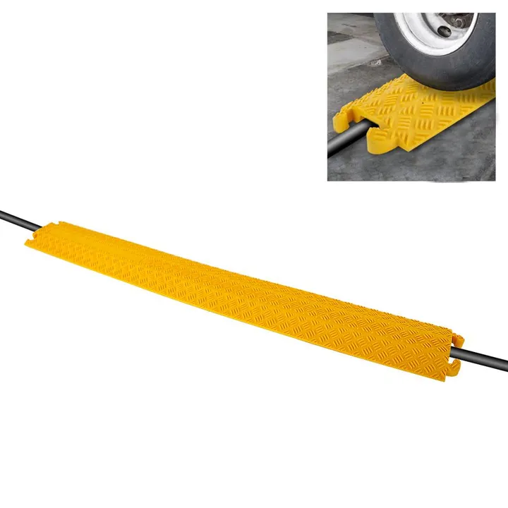 Pyle Cable Cover Ramp Safety Track, 1-Ch.