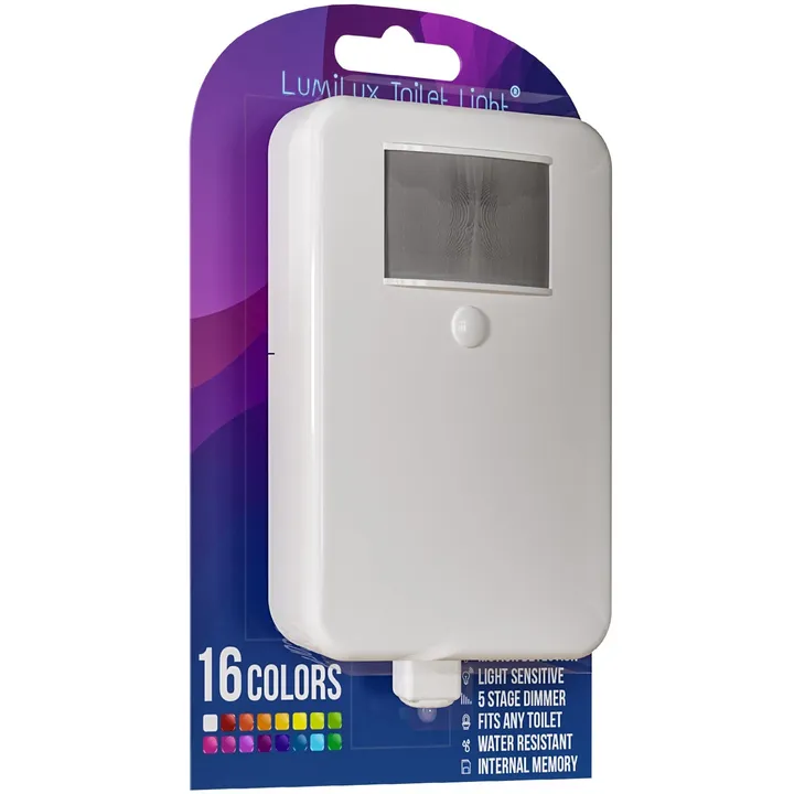 Everlasting Comfort 16 Color Infrared Sensor LED Toilet Light Detection