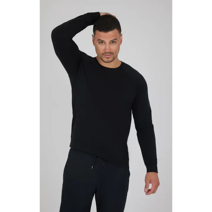 90 Degree by Reflex Men's Terry Brushed Long Sleeve Top