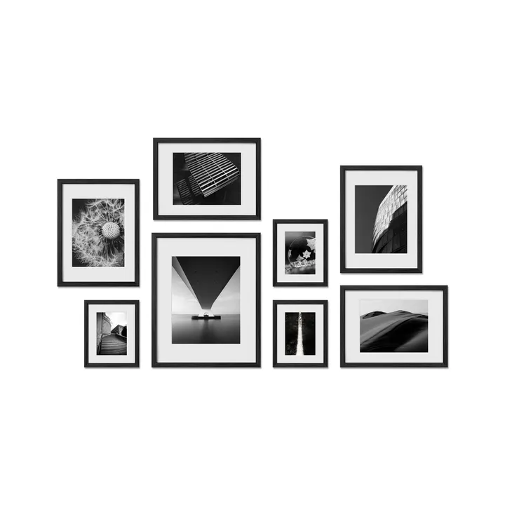 Haus and Hues Carlisle Gallery Frames - With Matting