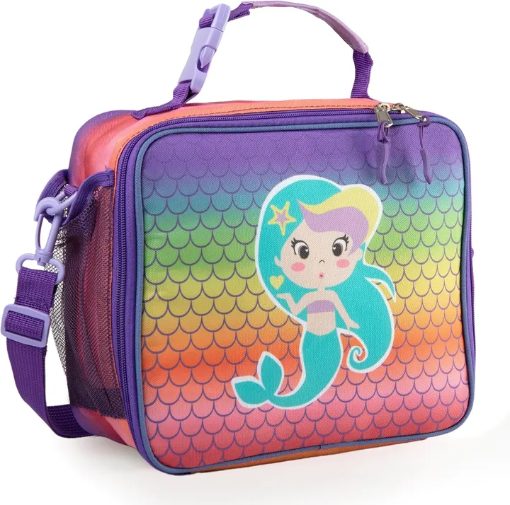Infinite Basics Kazulo Rainbow Mermaid Lunch Bag